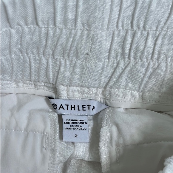 Athleta High Waist White Shorts - Picture 8 of 13